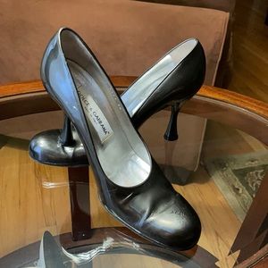 Dolce & Gabbana Italy Gray Heels Pumps Shoes 38